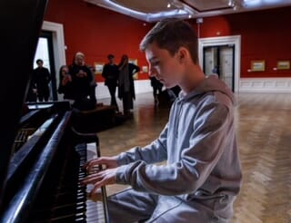 Louis Piano Audition at The Walker Gallery
